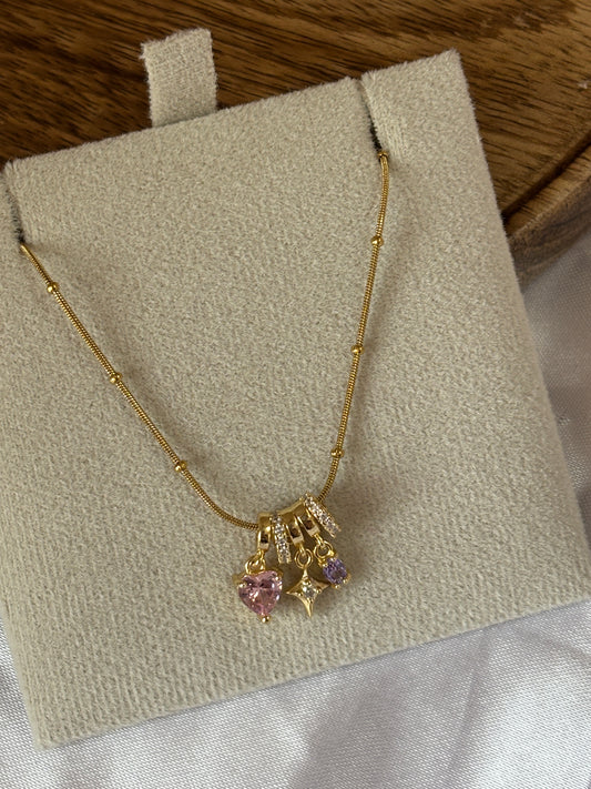 Star charms neckpeice