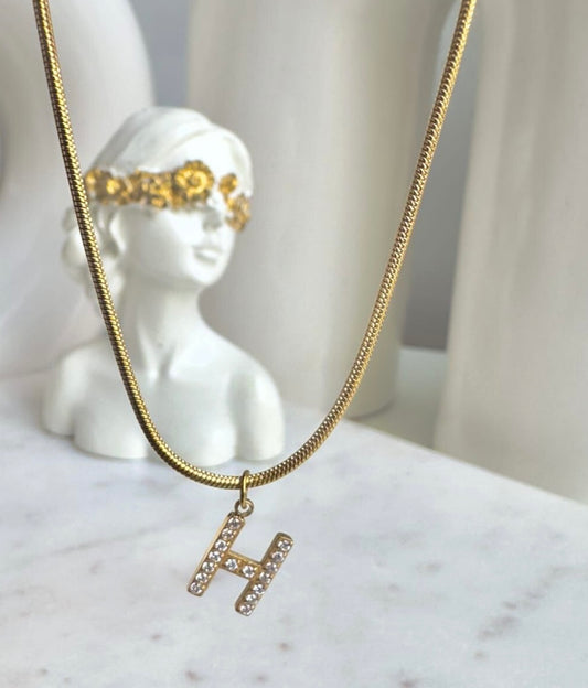 Initial Glow Necklace