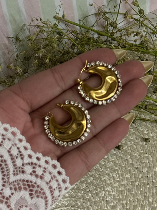 Celestial Glow Hoops