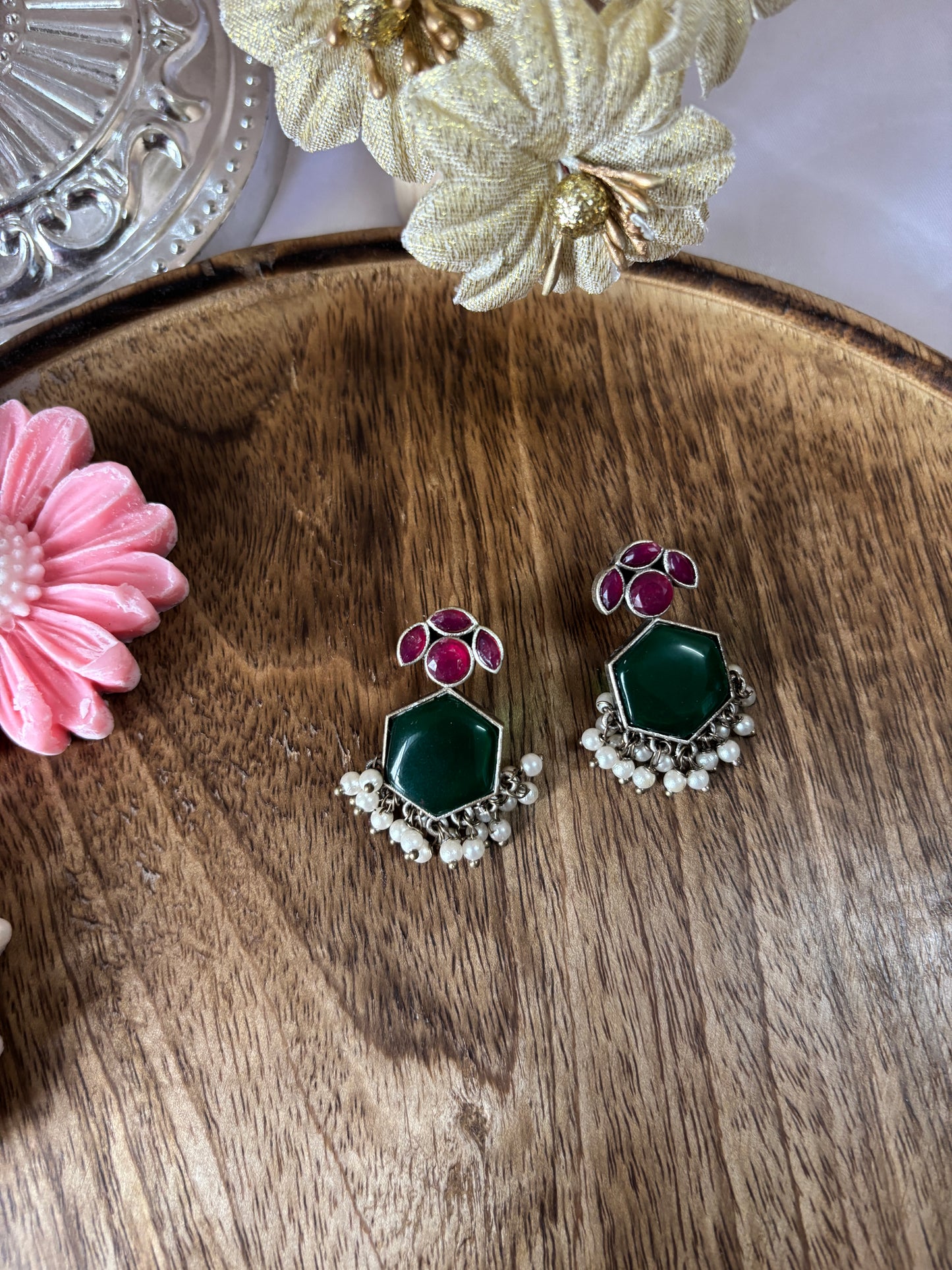 Blossom & Leaf Dangles