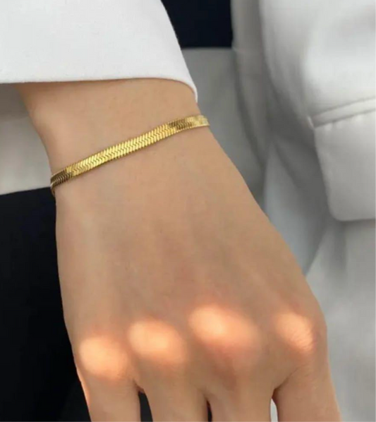 Snake chain bracelet