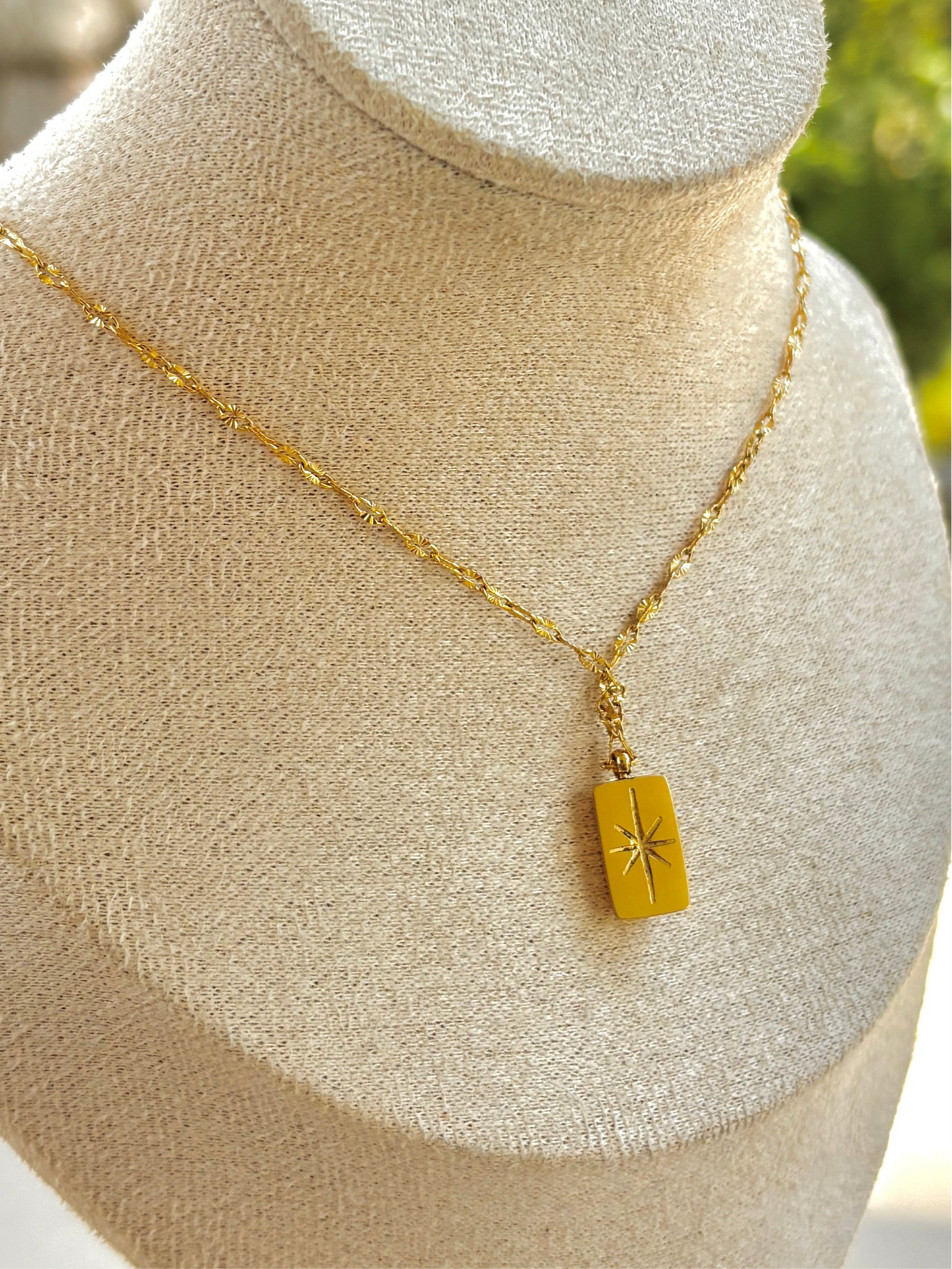 Starlight Tag Necklace