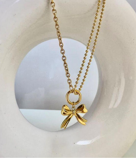 Golden grace bow