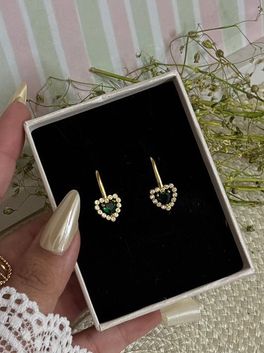 Emerald Heart Drops