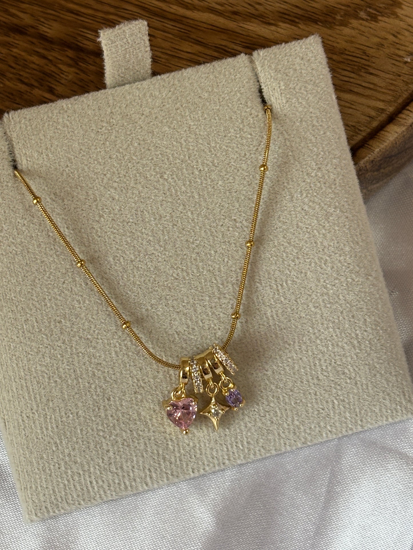 Star charms neckpeice